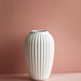 Nordic Simple Vertical Striped Ceramic Vase-9