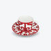 Red Bow Bone China Dinnerset with Coffee Cup,Dinner Plate-4