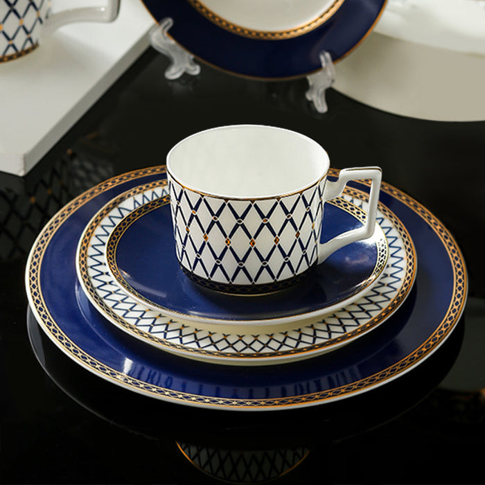 Modern Bone China Dinnerset with Coffee Cup,Dinner Plate-2