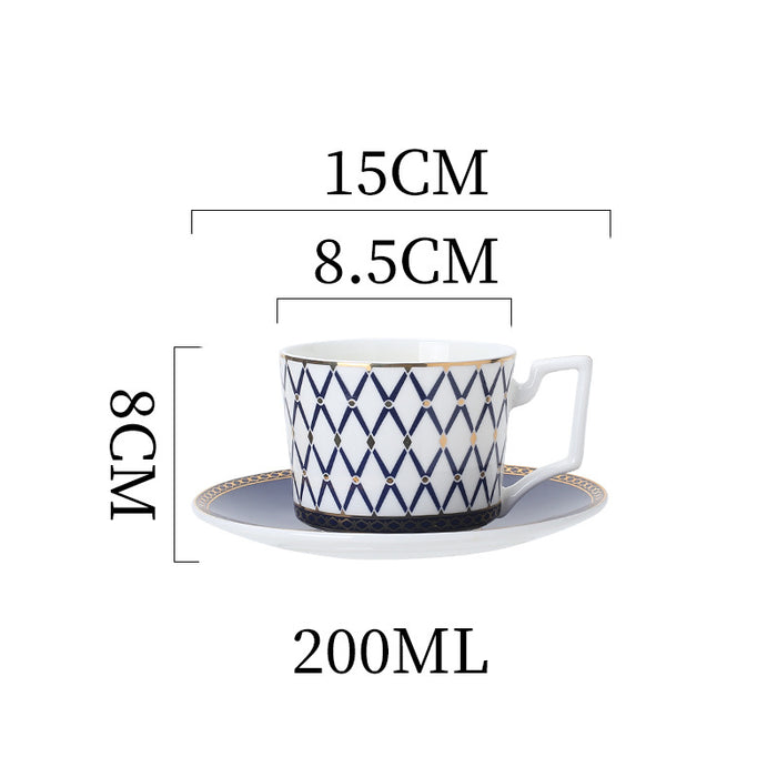 Modern Bone China Dinnerset with Coffee Cup,Dinner Plate-5