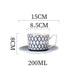 Modern Bone China Dinnerset with Coffee Cup,Dinner Plate-5