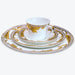 Gold Modern Bone China Dinnerset with Coffee Cup,Dinner Plate-1