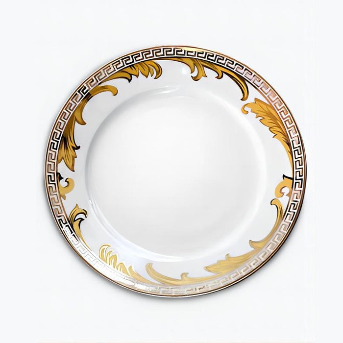 Gold Modern Bone China Dinnerset with Coffee Cup,Dinner Plate-8