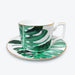 Tropical Banana Leaf Bone China Dinnerset with Coffee Cup,Dinner Plate-3