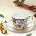 Flower Bone China Dinnerset with Coffee Cup,Dinner Plate-6
