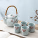Japanese Sakura Cherry Blossom Ceramic Tea Set-2