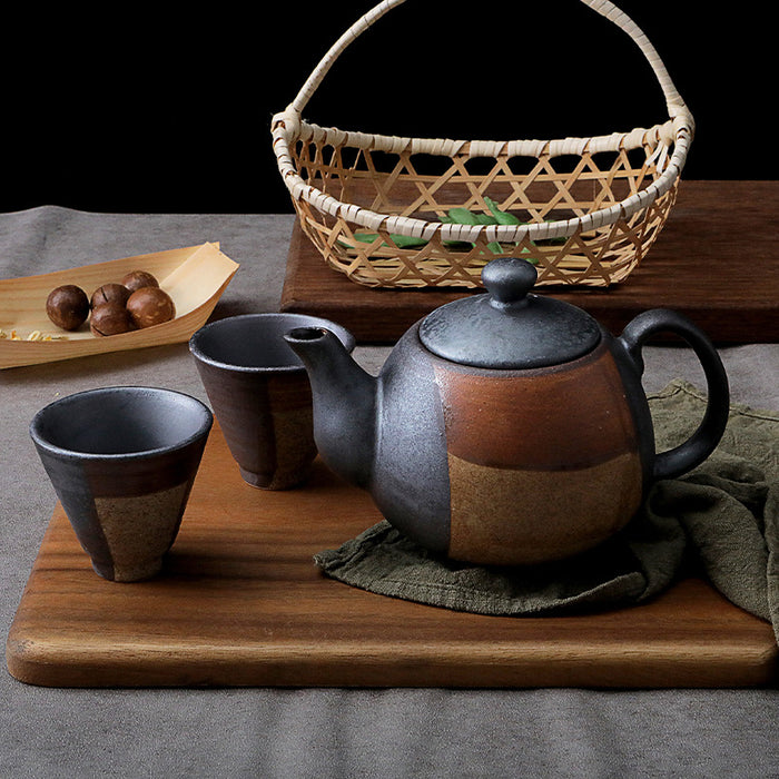 Japanese Vintage Ceramic Tea Set-2