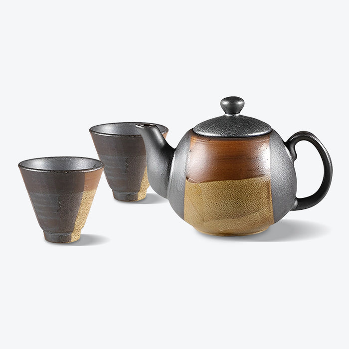 Japanese Vintage Ceramic Tea Set-1
