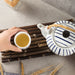 Japanese Striped Ceramic Tea Set-3