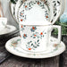 Nordic Pastoral Style Bone China Coffee Cup Set of 6-5
