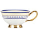 Golden Rim Bone China Coffee Cup and Saucer Set of 2-3