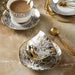 Golden Pattern Turkish Style Coffee Cup and Saucer Set-5