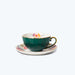 Petal Shape Coffee Cup and Saucer Set-4