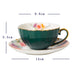 Petal Shape Coffee Cup and Saucer Set-5