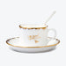 Bee Lifestyle Fine Bone China Golden Rim Coffee Cup Set-1