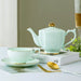 Jingdezhen Gold Trim Celadon Tea Set-7