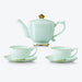 Jingdezhen Gold Trim Celadon Tea Set-6