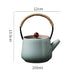 Vintage Ceramic Teapot with Loop-Handle-3