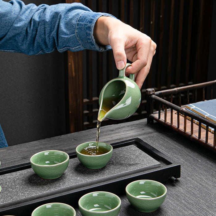 Elegant Ge Kiln Ceramic Kung Fu Tea Set-3