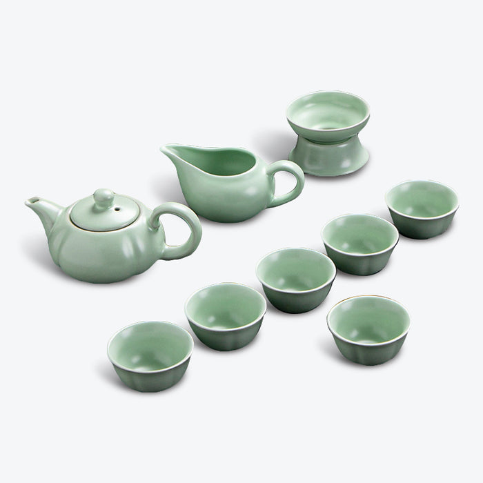 Elegant Ge Kiln Ceramic Kung Fu Tea Set-4