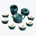 Granular Texture Coarse Pottery Kung Fu Tea Set-1